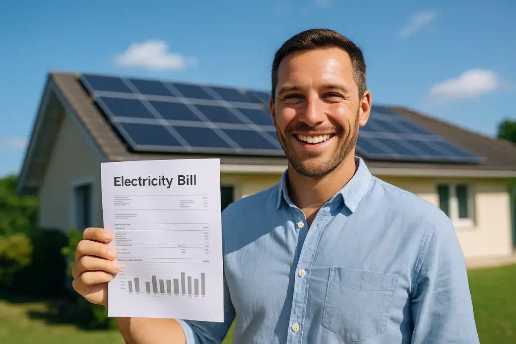 ahorrar dinero en la factura electrica con paneles solares