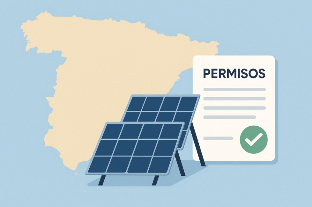 Permisos y trámites de legalización de placas solares en España