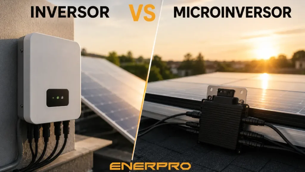 Inversor vs. Microinversor