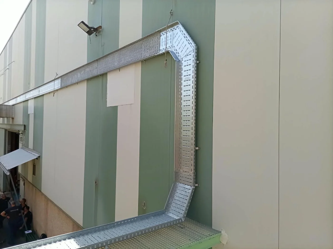 Conductos eléctricos de la instalación fotovoltaica